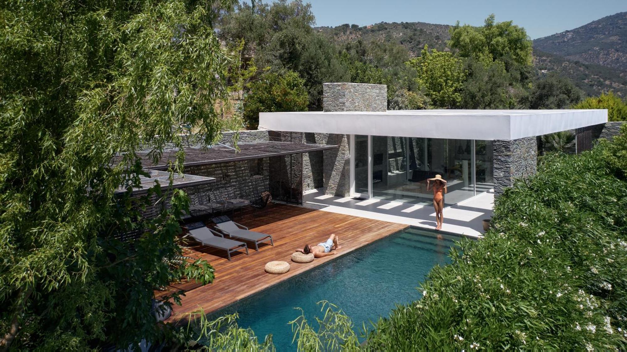 A - Luxury Villas Plomari Екстериор снимка