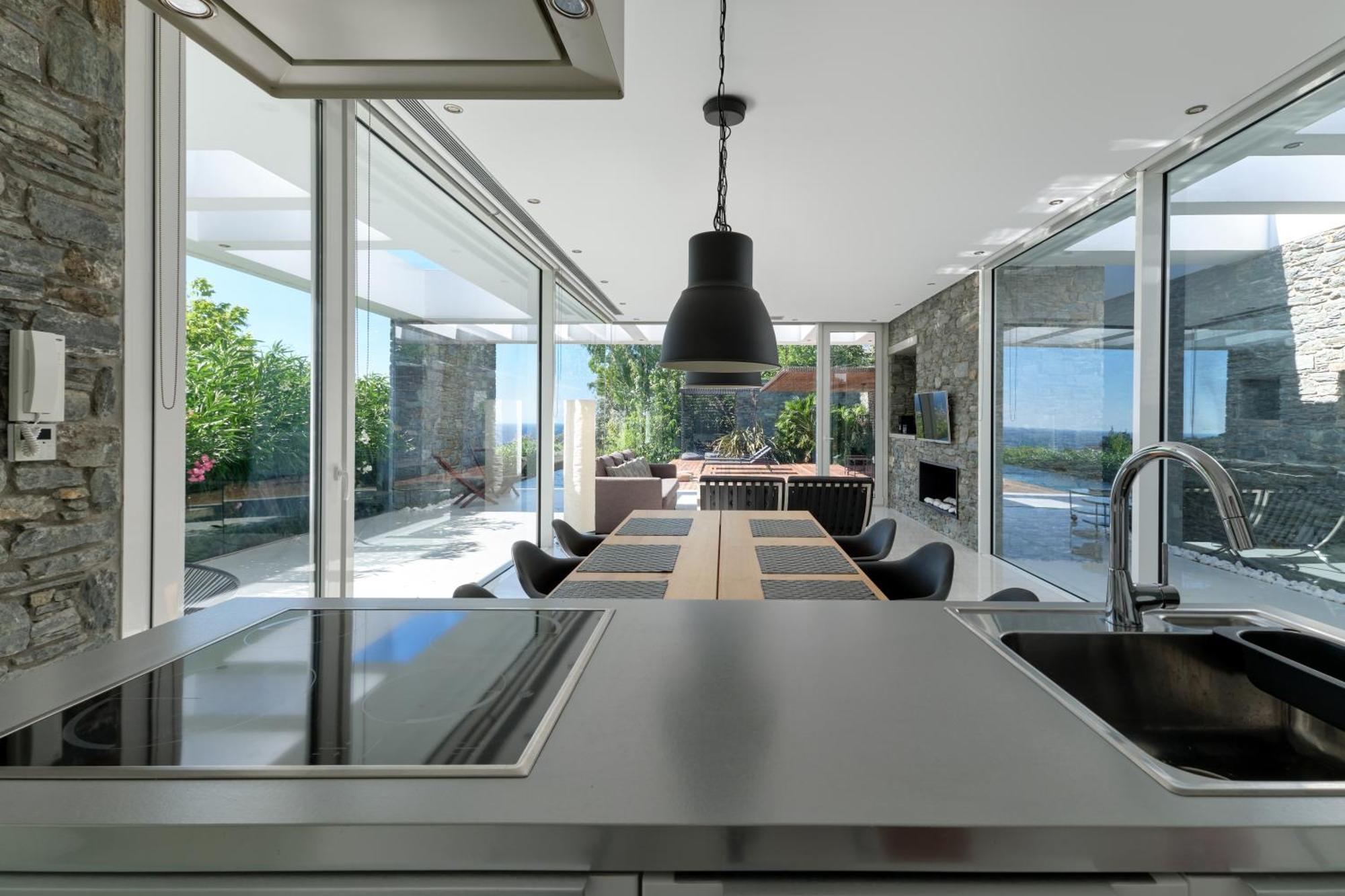 A - Luxury Villas Plomari Екстериор снимка